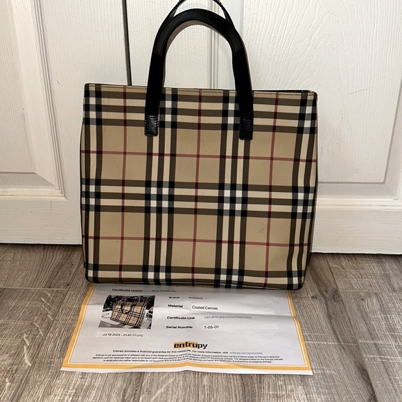 Burberry London Tote - Picture 1 of 10